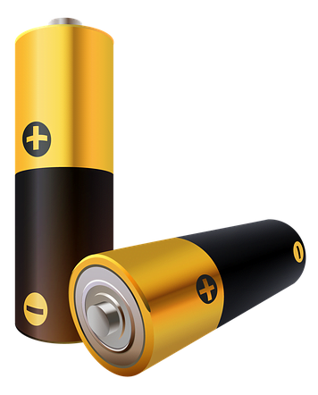 Artistic design of AA alkaline batteries