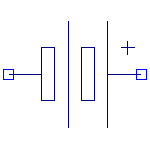 DC battery symbol